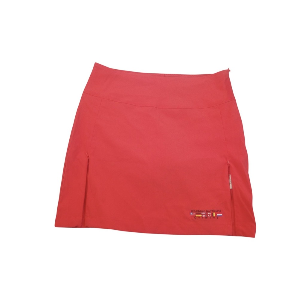 Antigua Golf Tennis Desert Dry Skort Coral Germany Embroidery Women's 6